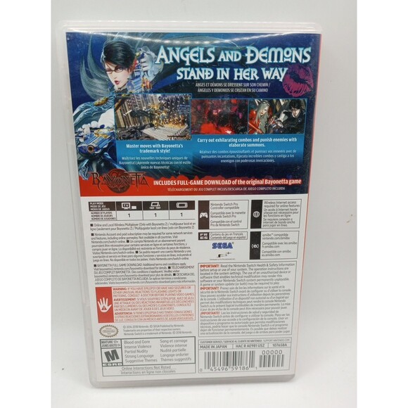 Bayonetta 2 - Nintendo Switch - No DLC - Picture 2 of 3
